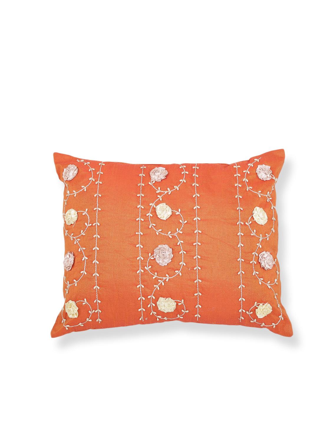 dekor world floral elegance filled pillow (pack of 2 pcs) - 9959633 - Zoom Image - 2