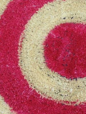pink POLYESTER Doormat - 9964188 - Standard Image - 2