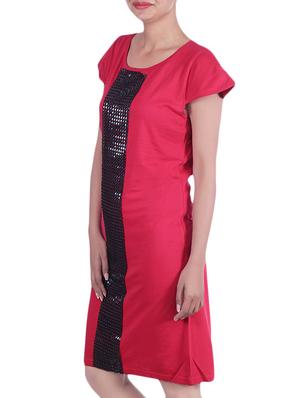 red embellished sheath dress - 9973705 - Standard Image - 2