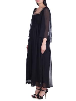 square neck maxi dress - 9973711 - Standard Image - 2