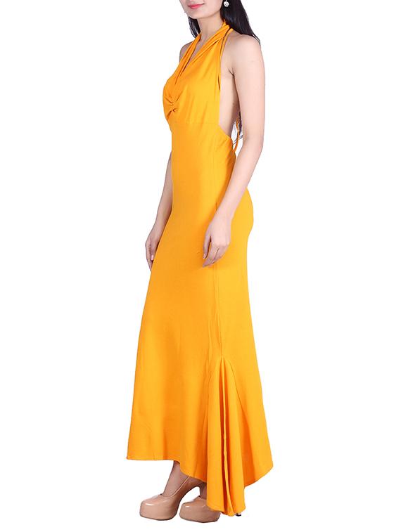 yellow cotton dress - 9973751 - Zoom Image - 2