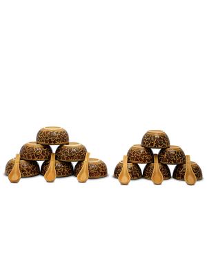 Caffeine Handmade Ceramic Classic Mughal Pack of 37 Dinner Set - 9983391 - Standard Image - 2