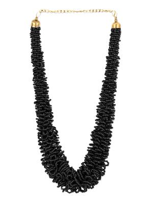 black metal alloy necklace - 9999901 - Standard Image - 2
