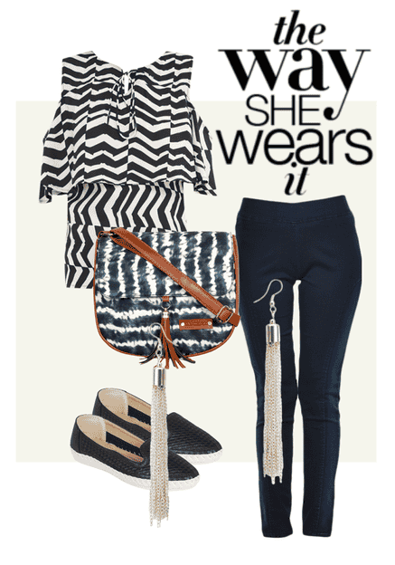 Feeling Blue in Stripes