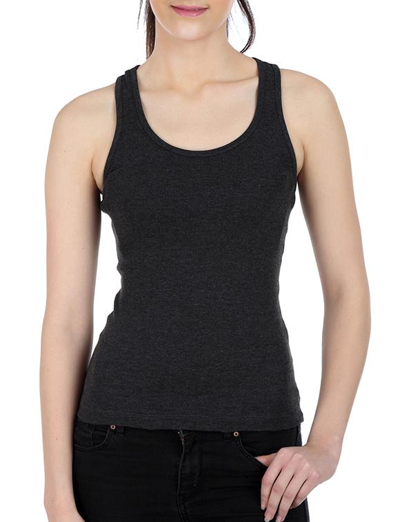 racer back solid camisole - 10007202 -  Zoom Image - 0