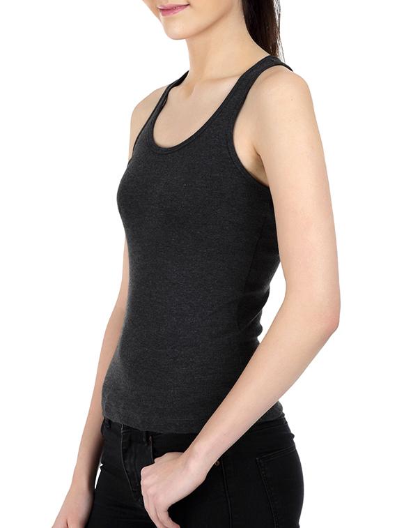 racer back solid camisole - 10007202 -  Standard Image - 1