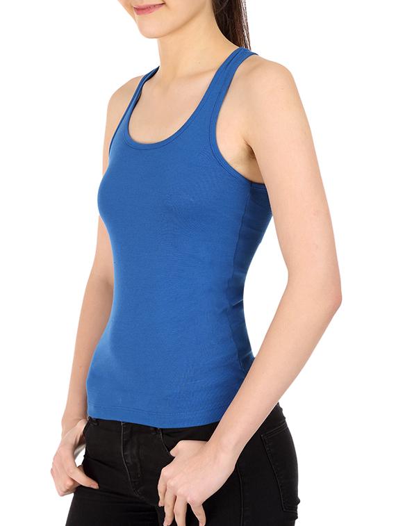 racer back solid camisole - 10007203 - Standard Image - 1