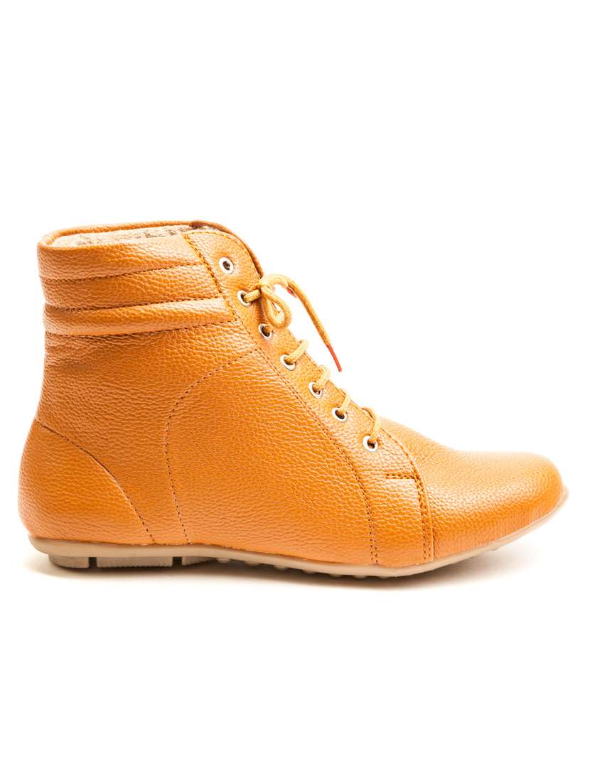 brown lace up ankle boot - 10051538 - Standard Image - 1