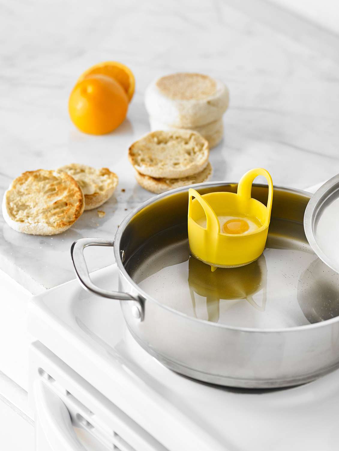 egg poacher(single) -w/handle
