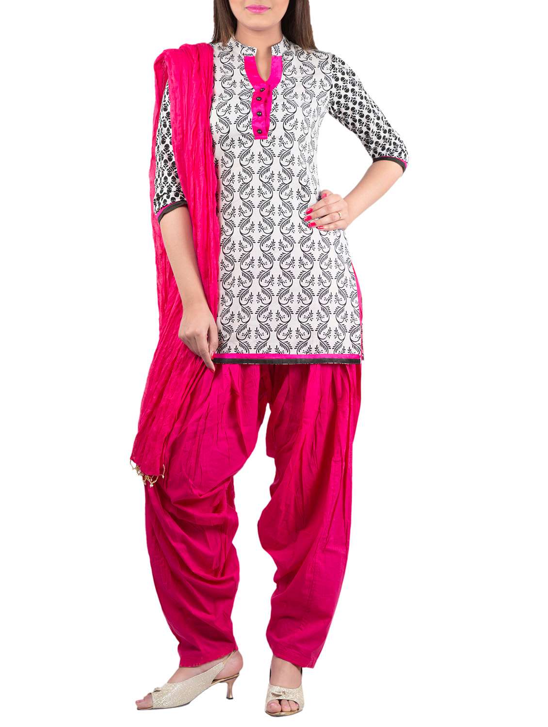 white cotton set