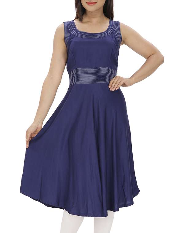 women's flared kurta