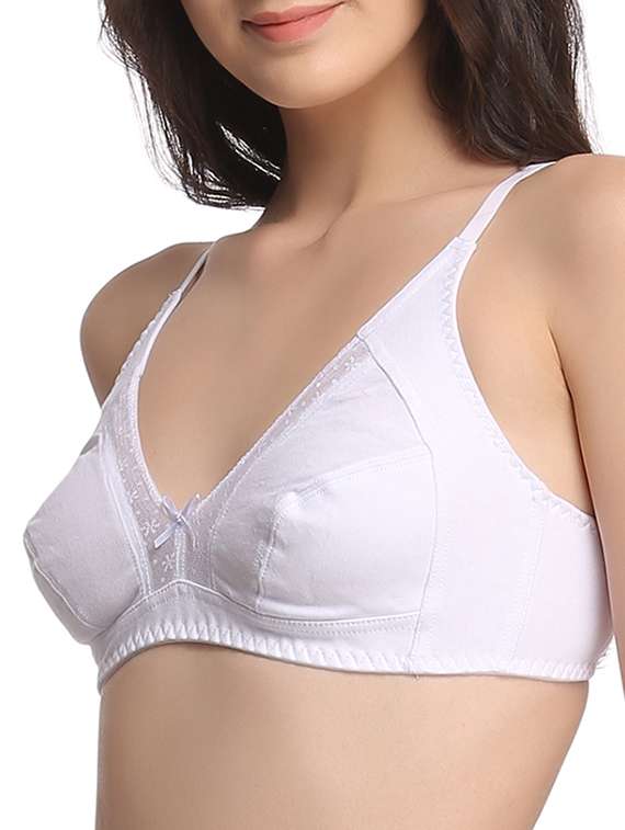 multi colored cotton regular bra - 10232679 -  Standard Image - 1