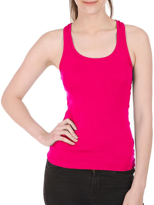 women's tank top round neck top - 10233588 - Standard Image - 0