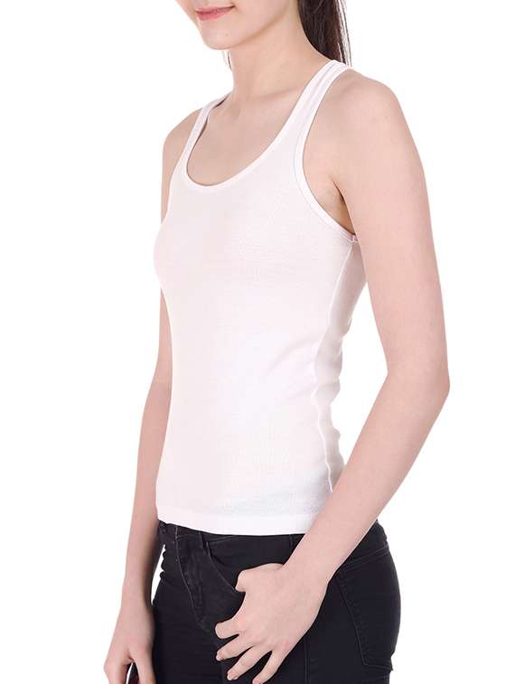 women's tank top round neck top - 10233592 - Standard Image - 1
