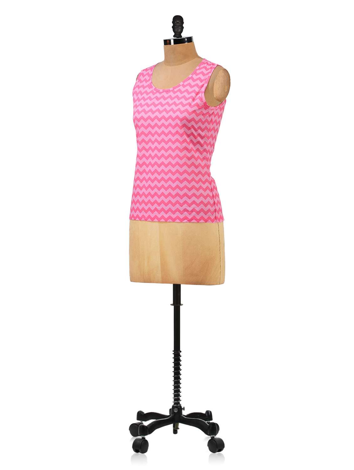 chevron print sleeveless top - 1025000 -  Standard Image - 1