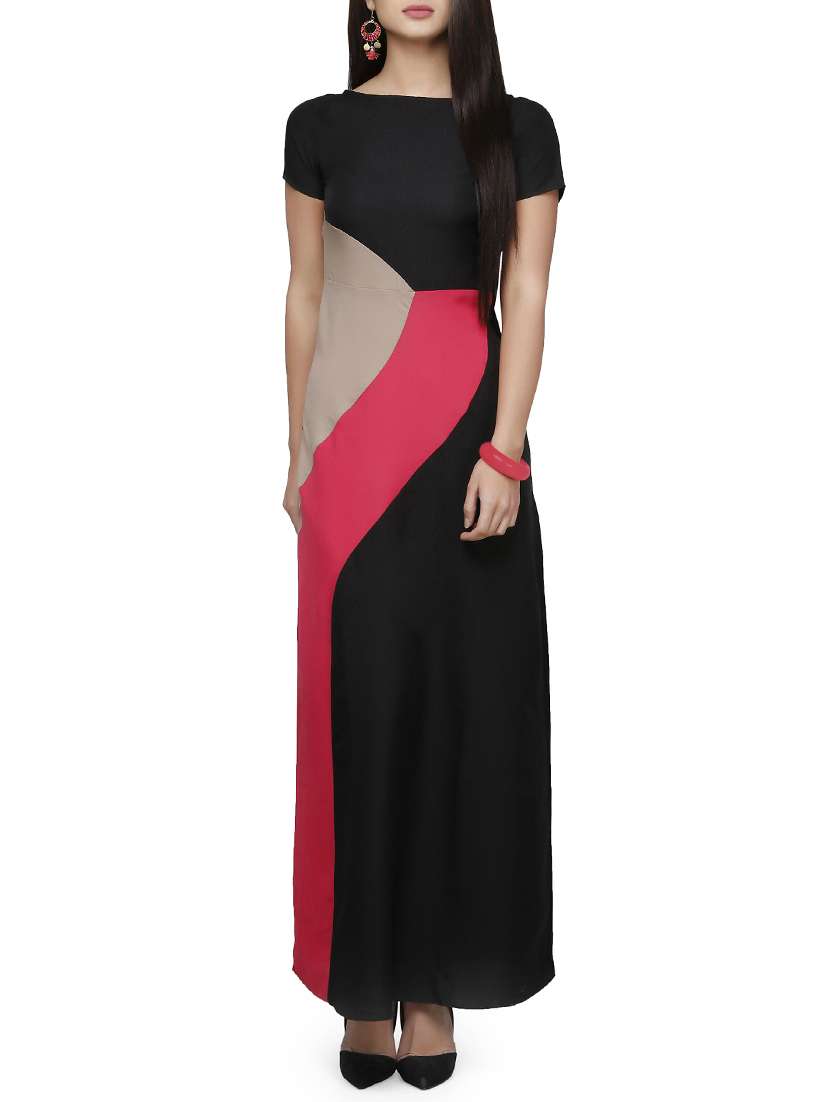 women's  color block dress