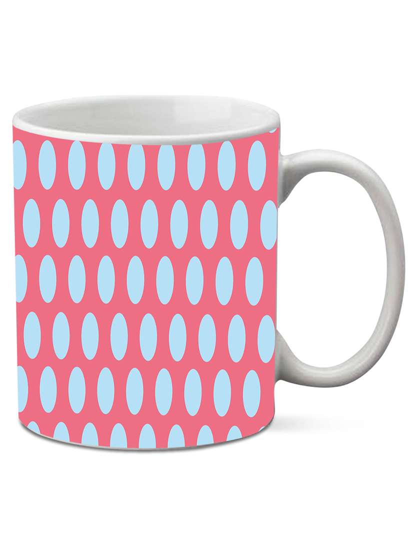 mesleep pink dotted  mug