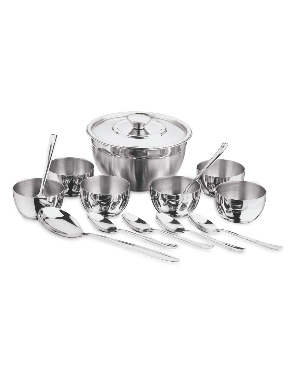 stainless steal pudding set