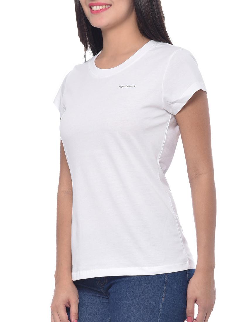 white cotton regular tshirt - 10346491 - Standard Image - 1