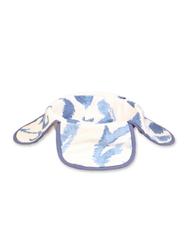PO Box blue Cotton Table Baskets
