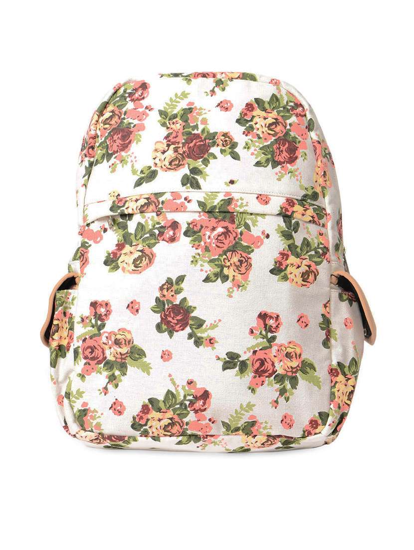 white regular backpack