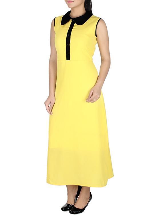 women's solid dress - 10443708 - Standard Image - 1