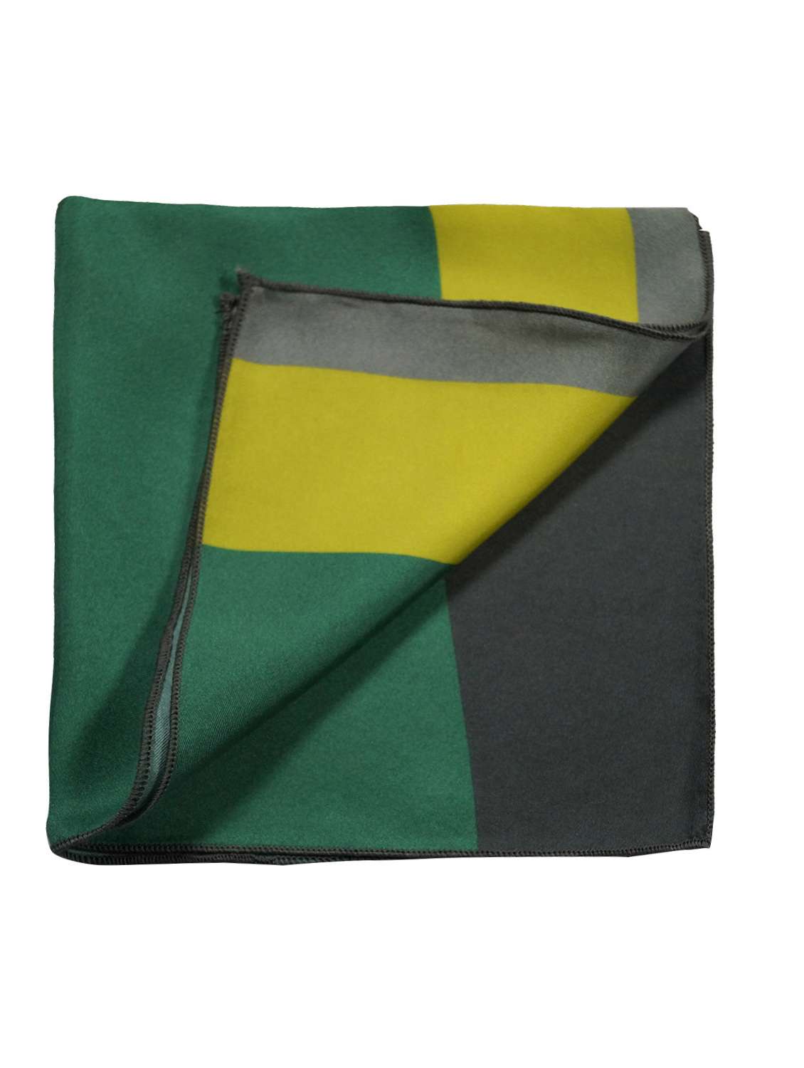 chokore green silk handkerchief