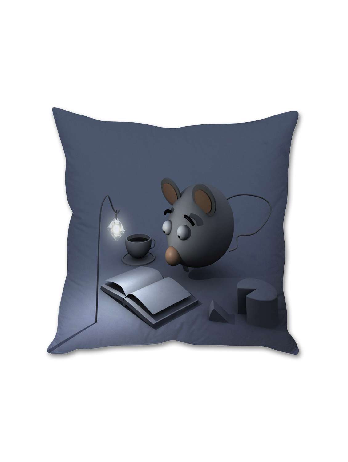 reading mouse cushion cover
