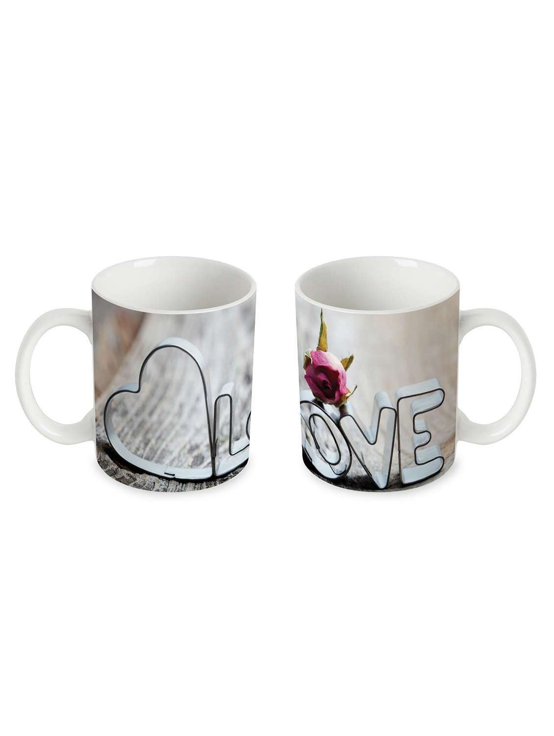 metal love mug