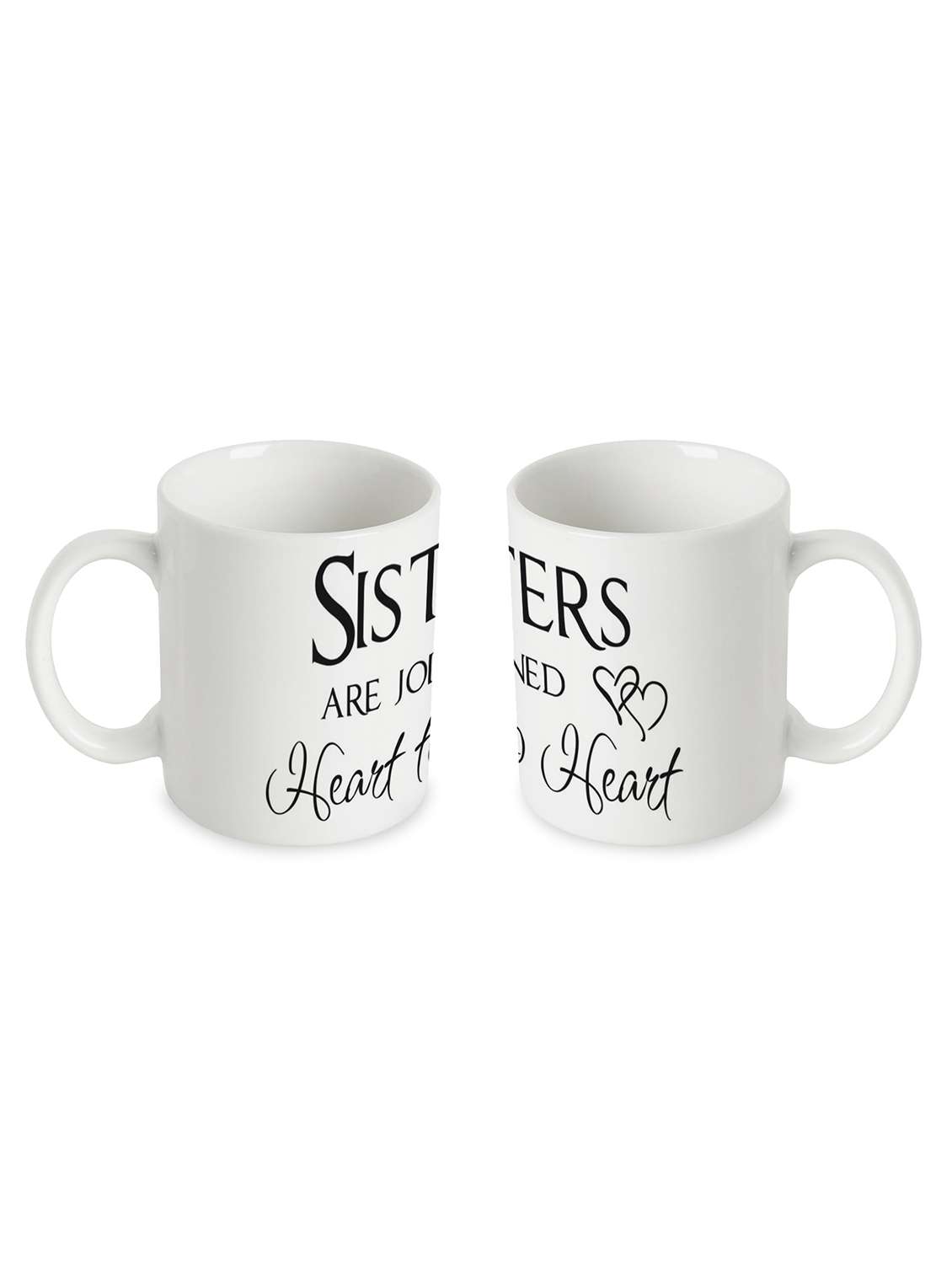 joined heart to heart mug
