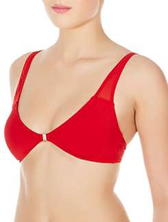 red polyester bra - 10524086 -  Standard Image - 1