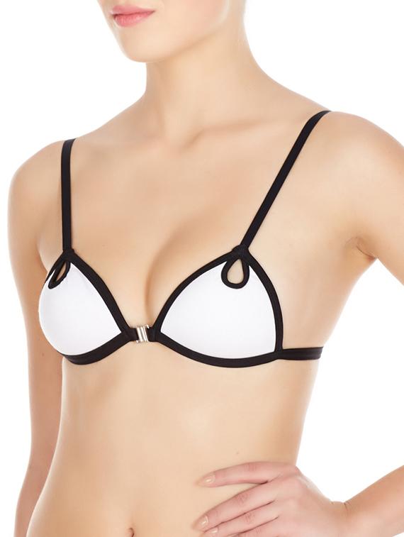 white front open bra - 10524098 - Standard Image - 1