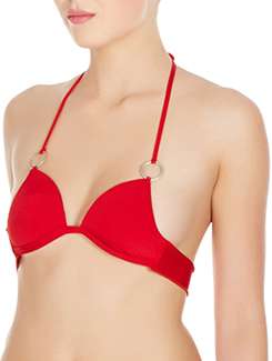 red polyester bra - 10524128 -  Standard Image - 1