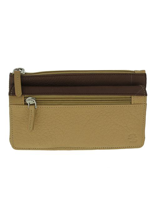 beige leather wallet - 10546671 -  Standard Image - 0