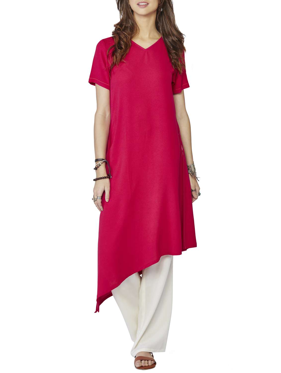hot pink kurta