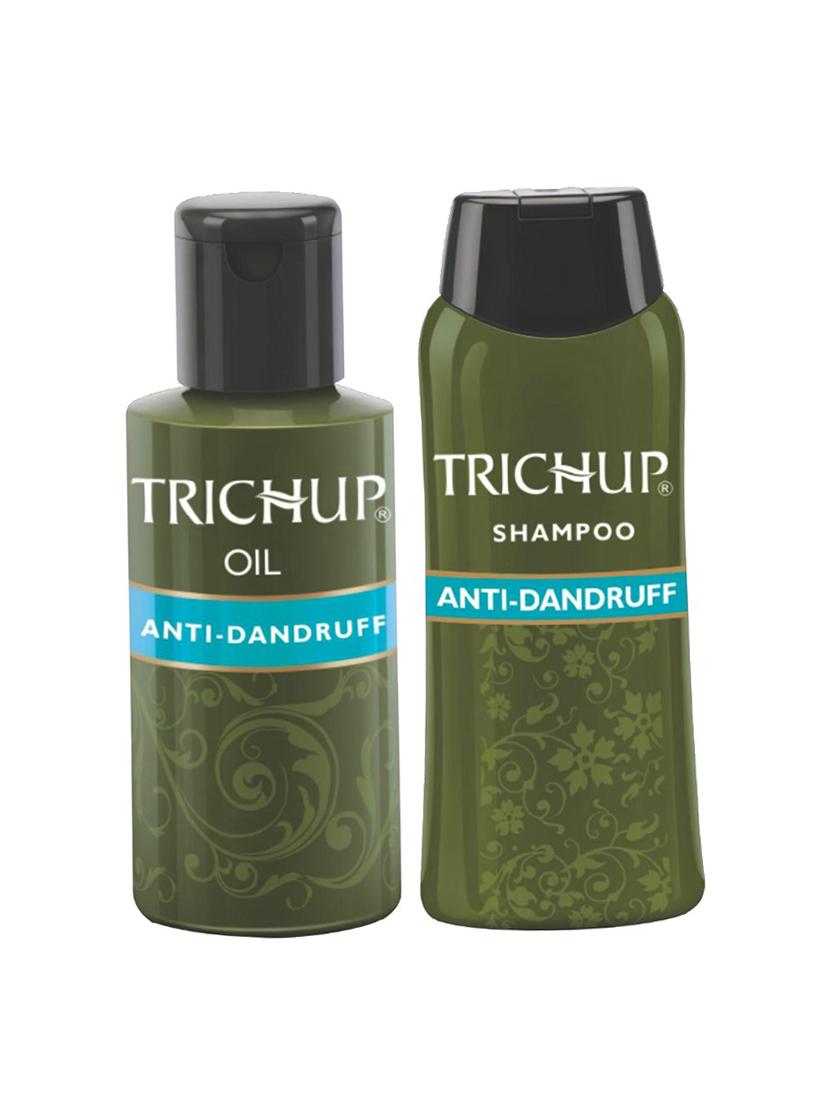 Trichup Anti-Dandruff Kit (Anti Dandruff Oil (100ml), Anti Dandruff Shampoo (200ml)) - By