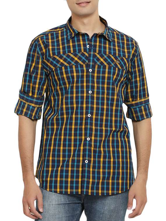 multi colored cotton casual shirt