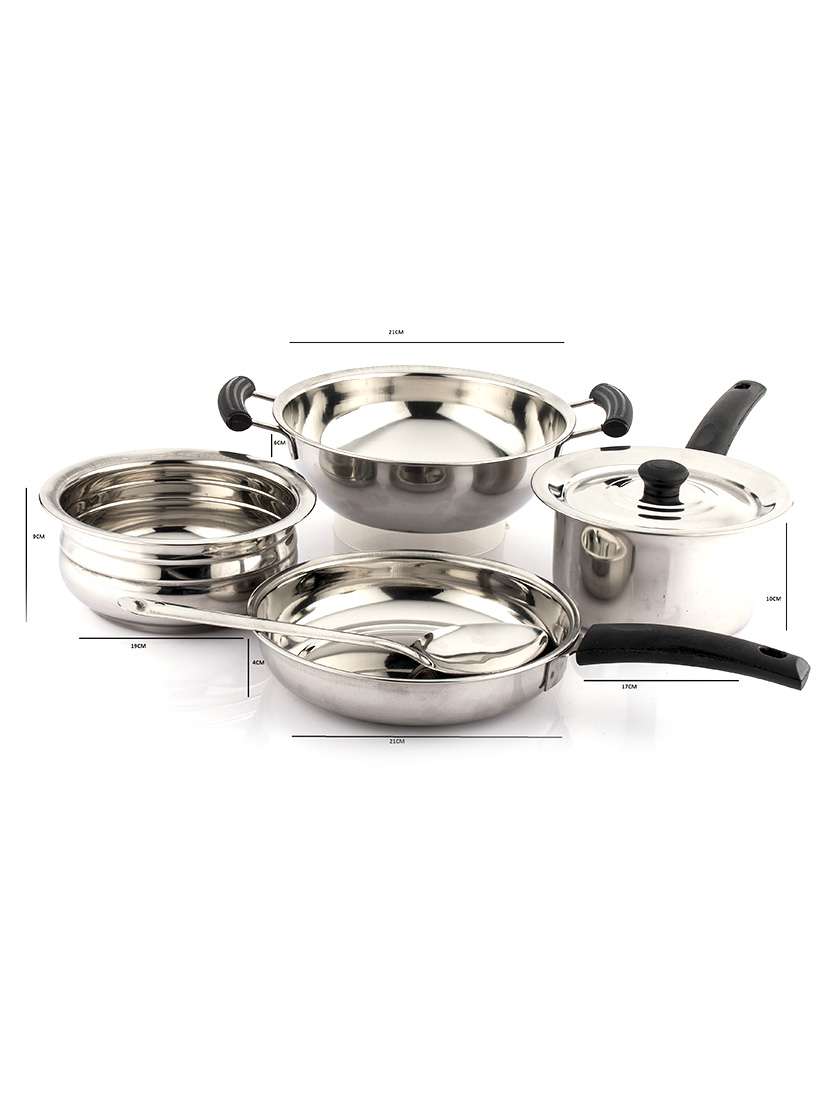 induction base cookware set of 6 pcs