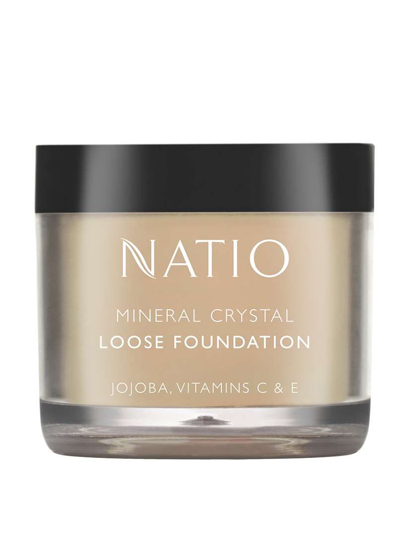 natio mineral crystal loose foundation sand