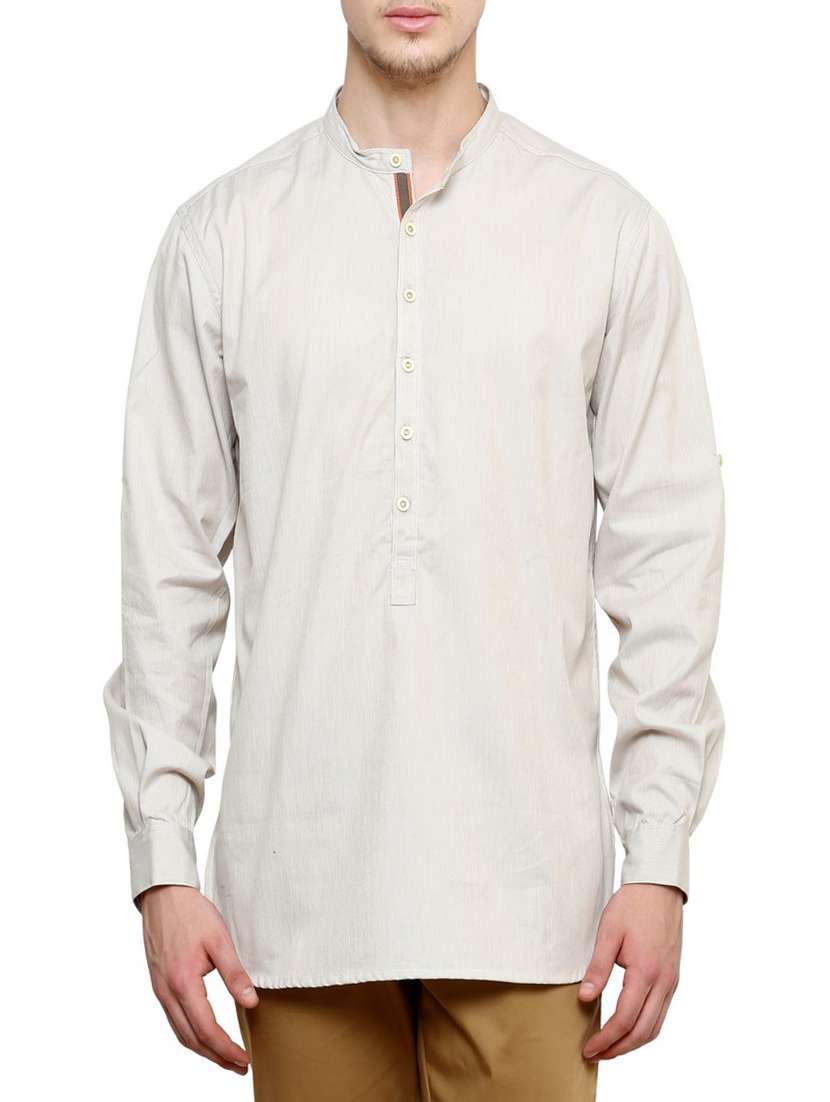 white cotton short kurtas