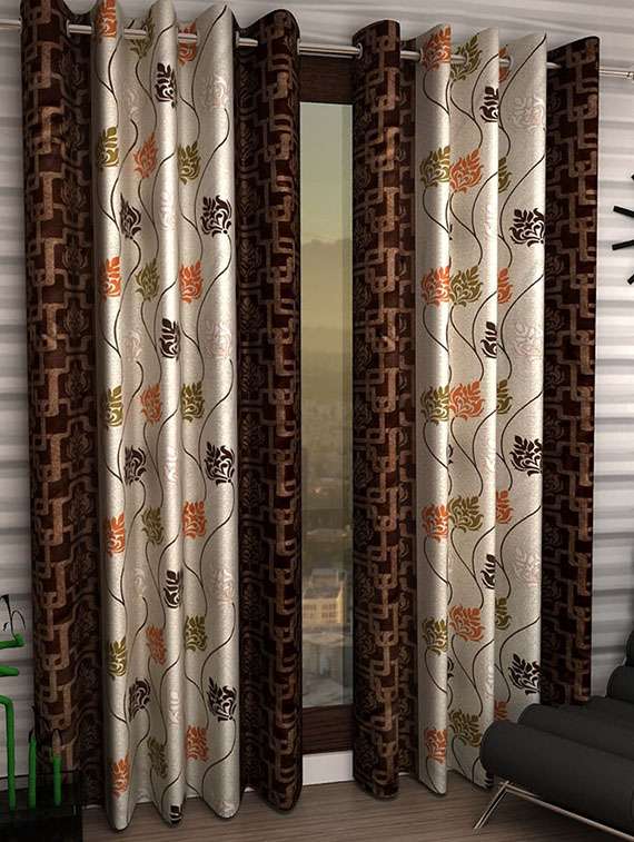  polyester window curtain - 1 pc