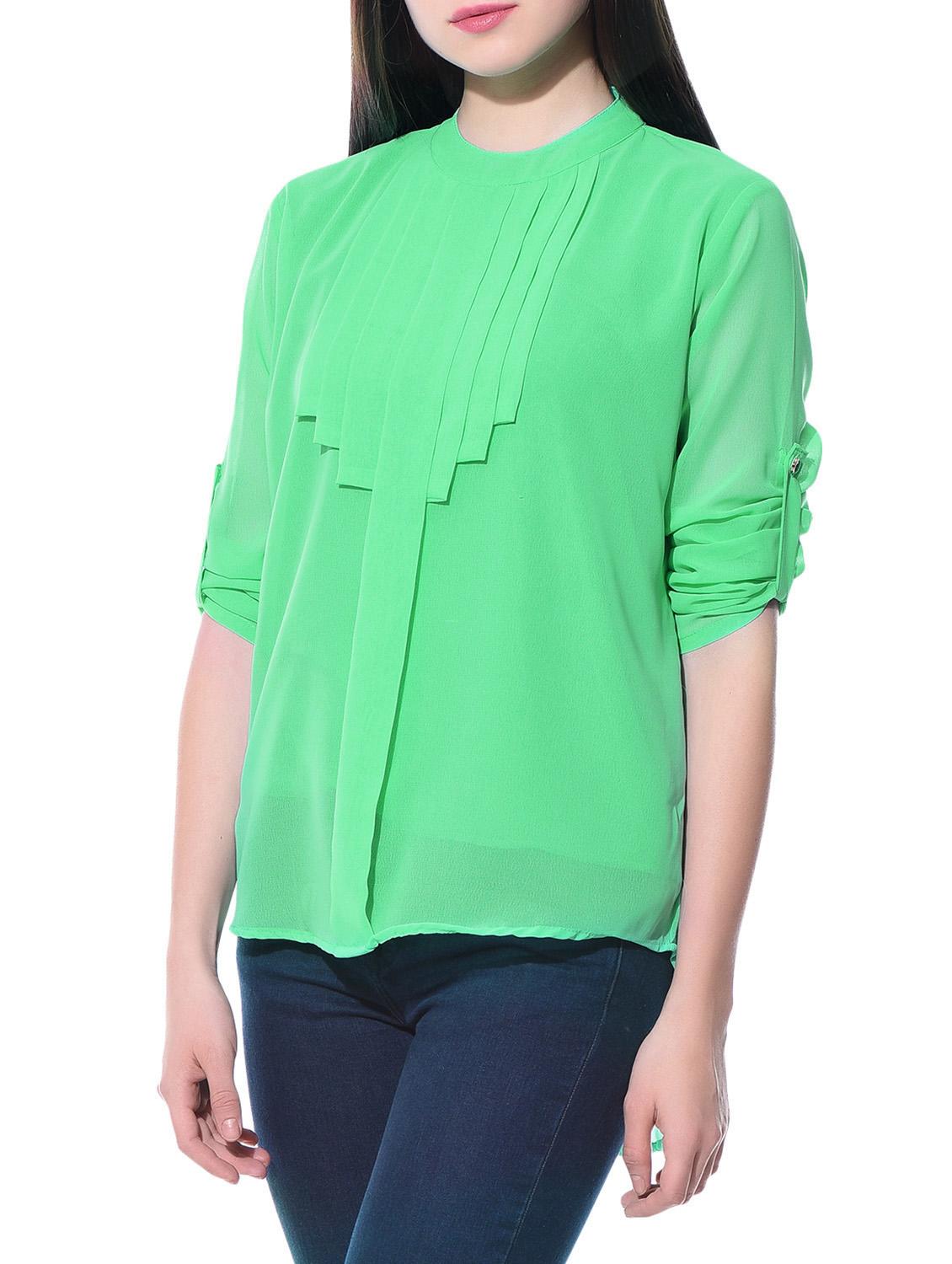 women's straight crew neck top - 10790723 -  Standard Image - 1