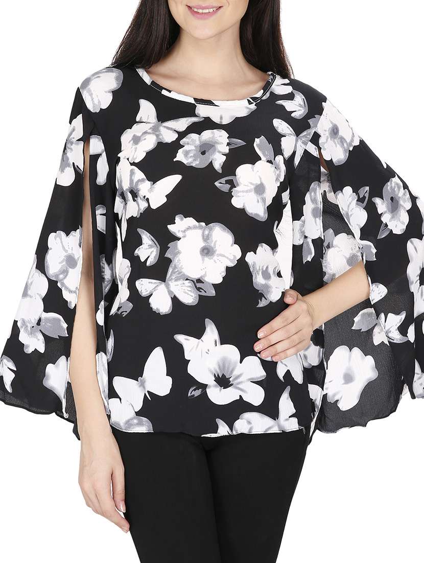 black viscose top