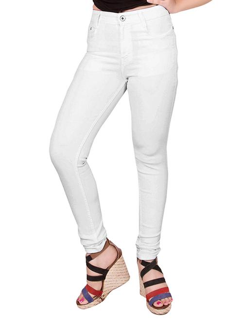 women's plain slim fit jeans - 10826502 -  Standard Image - 0