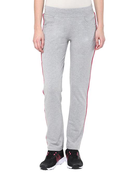 grey cotton track pants - 10833982 - Standard Image - 0