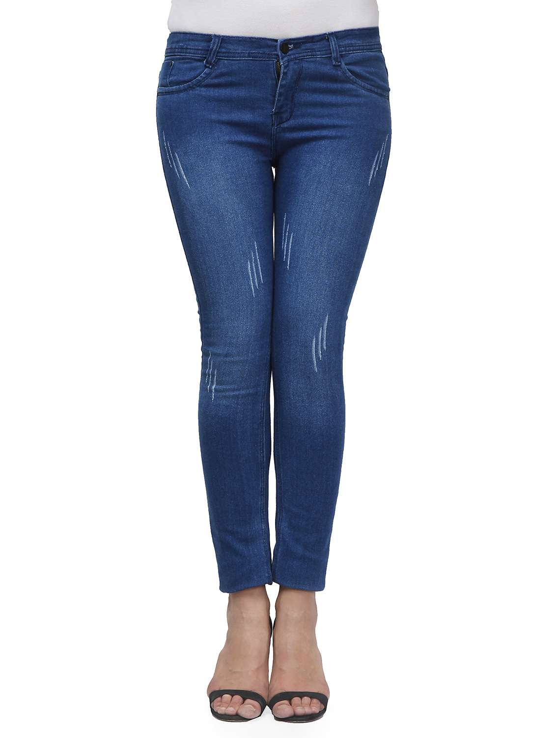 blue denim jeans