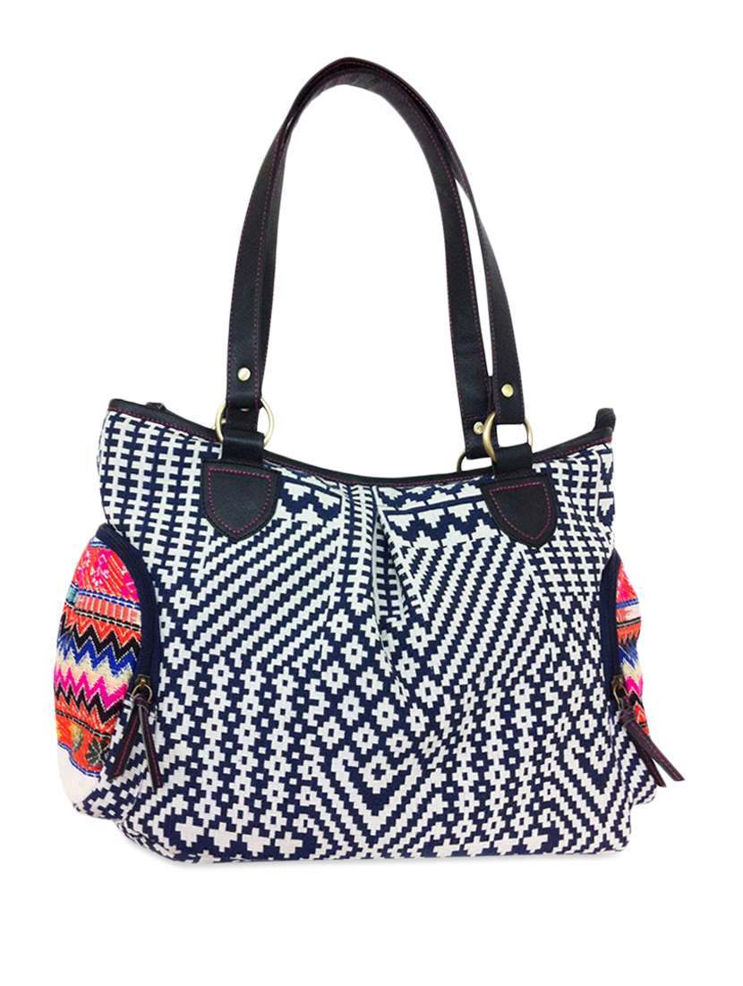 aztec print handbag