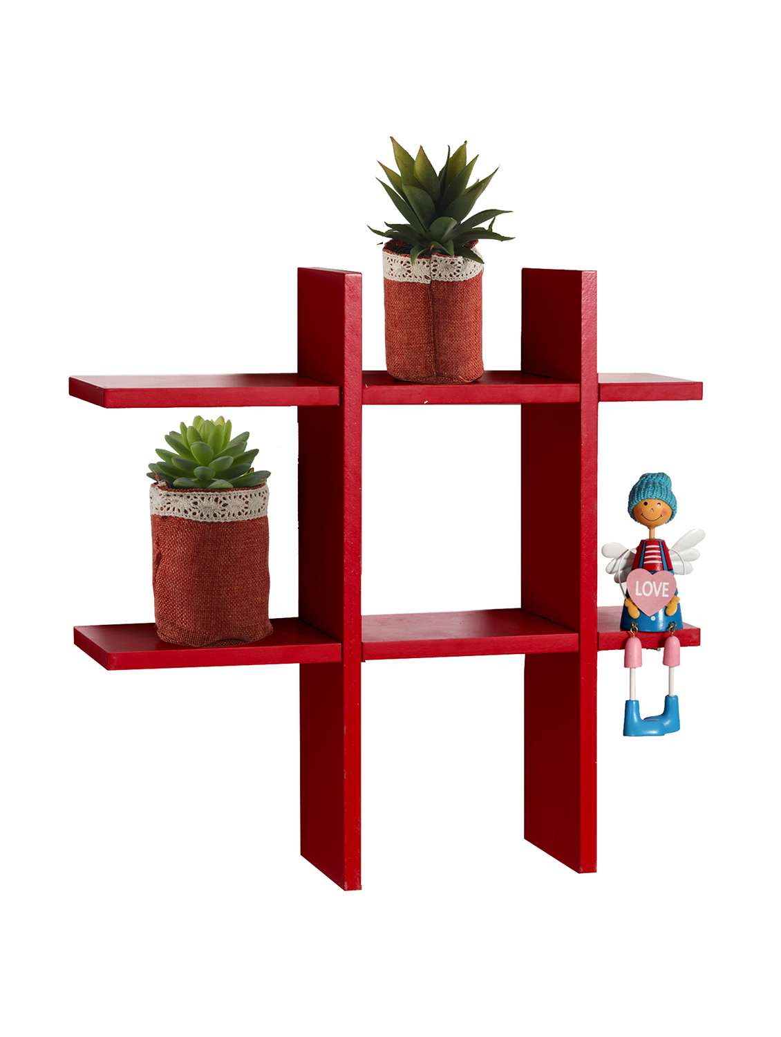 fantastic red tic tac shape wall shelves - 10893788 -  Standard Image - 1