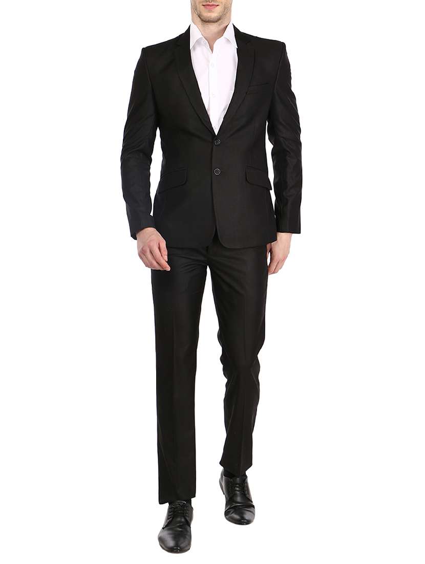 black terry rayon suit