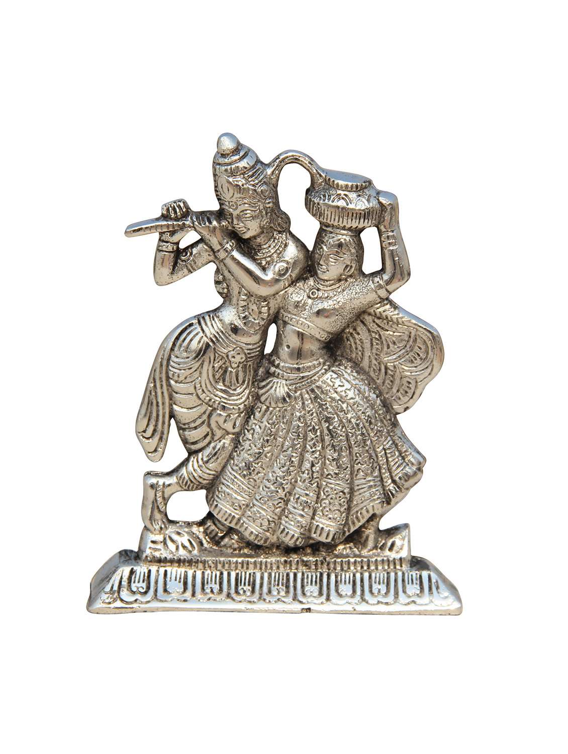radha krishna in metal